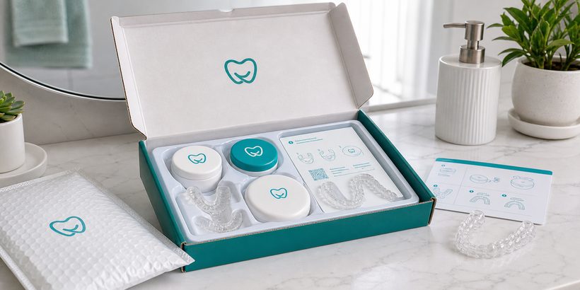 At-home retainer impression kit
