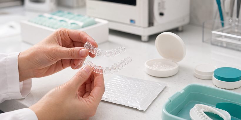 Retainers crafted and shipped from the lab